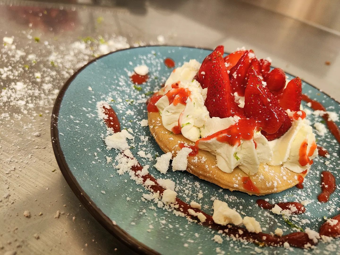 tarte aux fraises