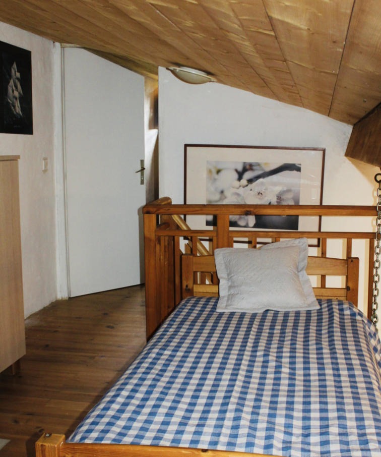 chambre lit simple mezzanine combles