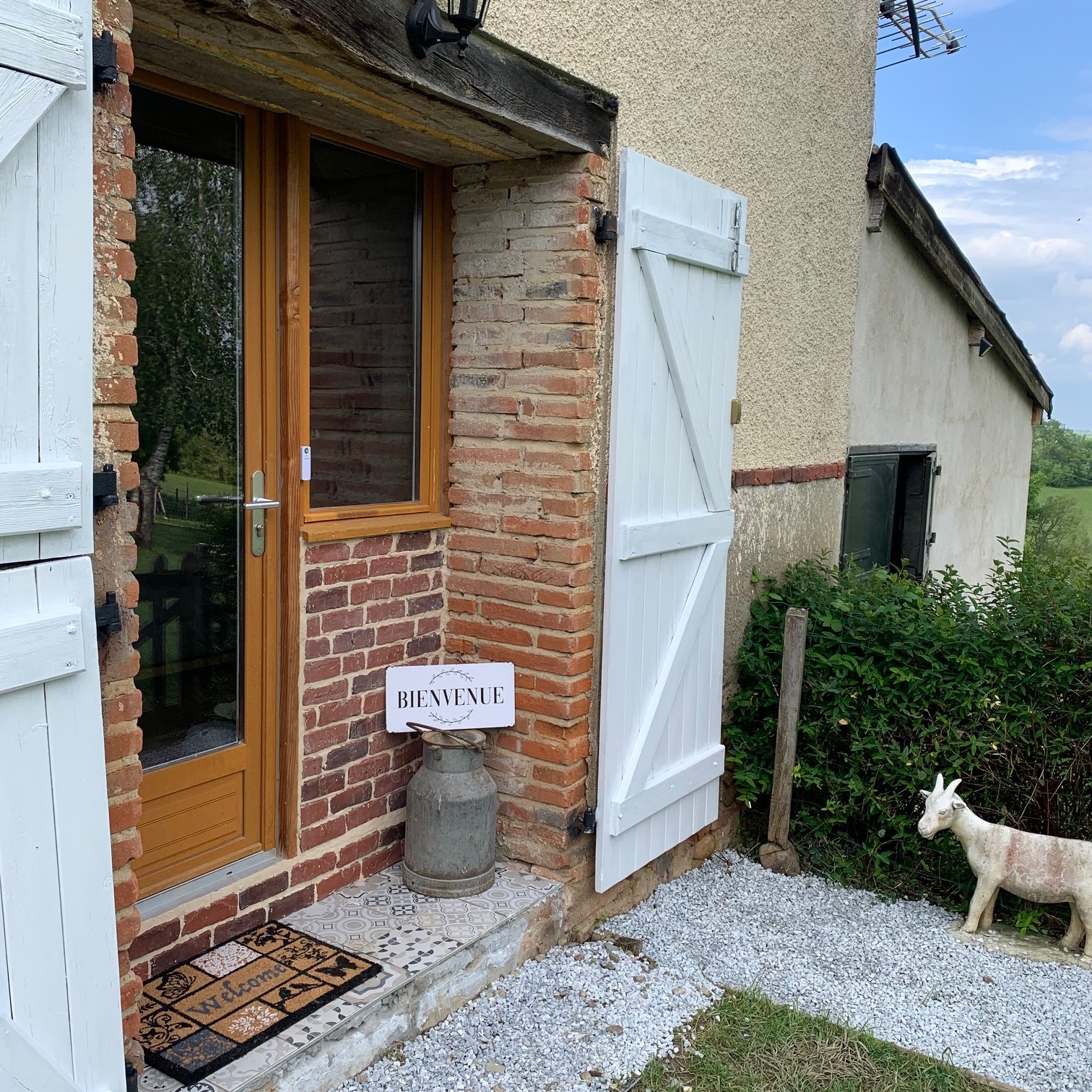 entrée gite