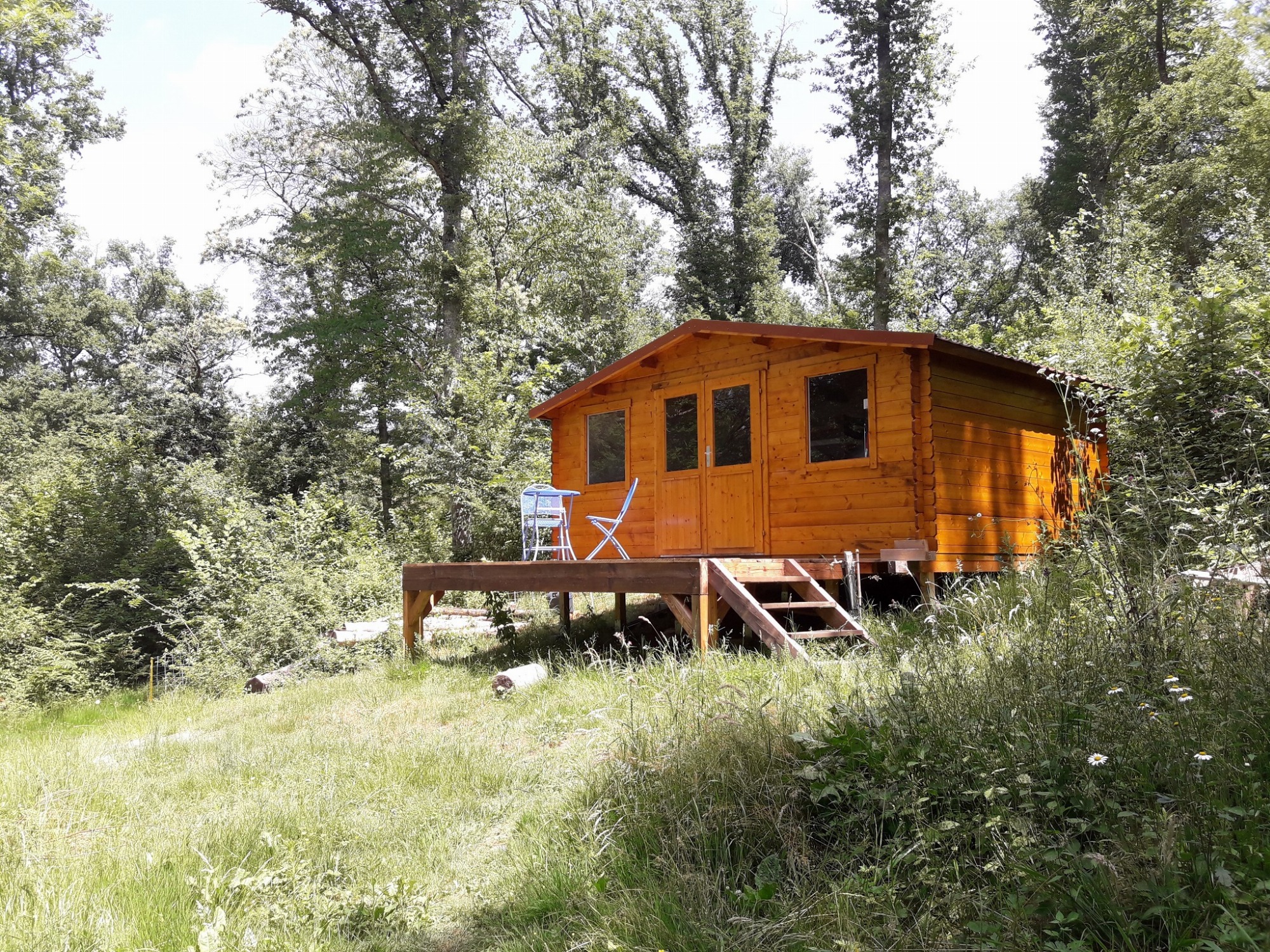 Cabane façade exterieure