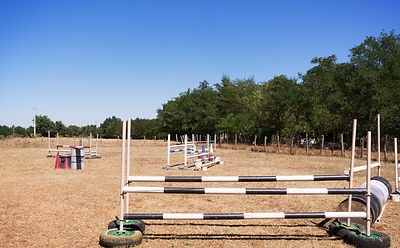 Parcours sauts d'obstacles