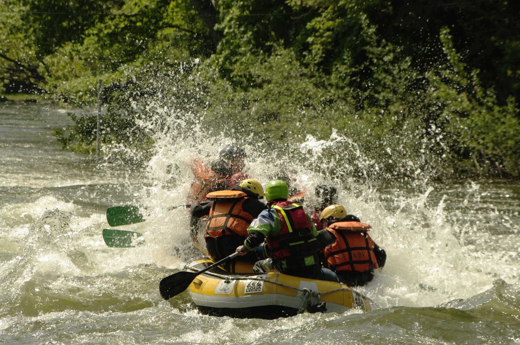 Rafting à Foix sur l'Ariege