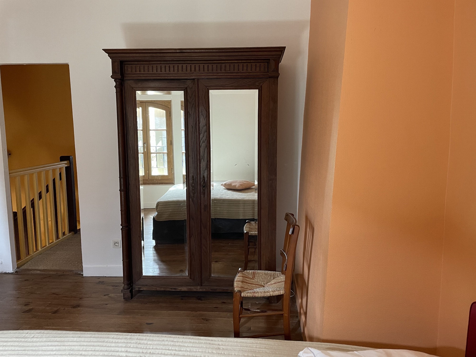 Armoire chambre double