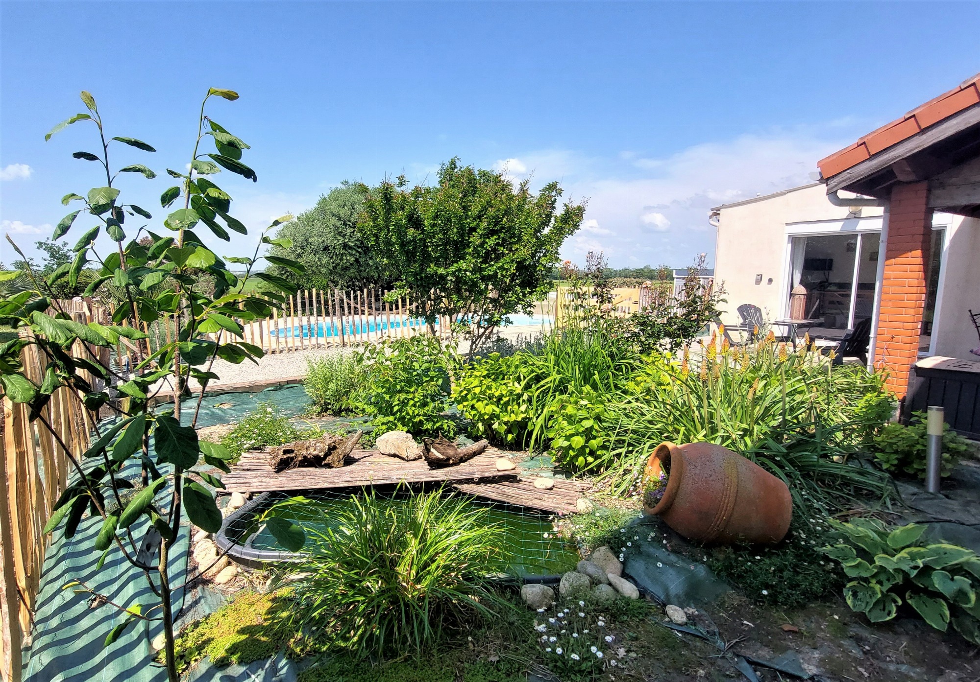 Vue jardin