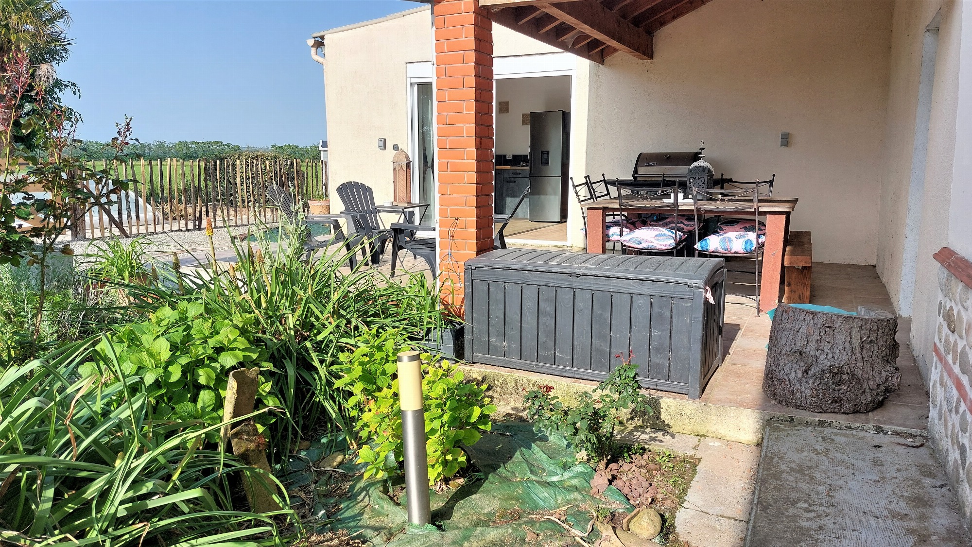 Terrasse jardin