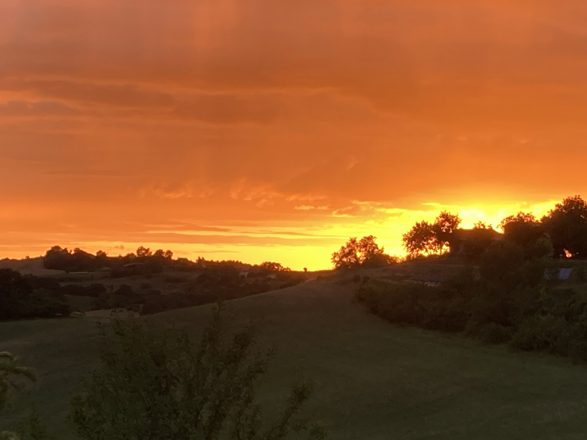 Coucher de soleil