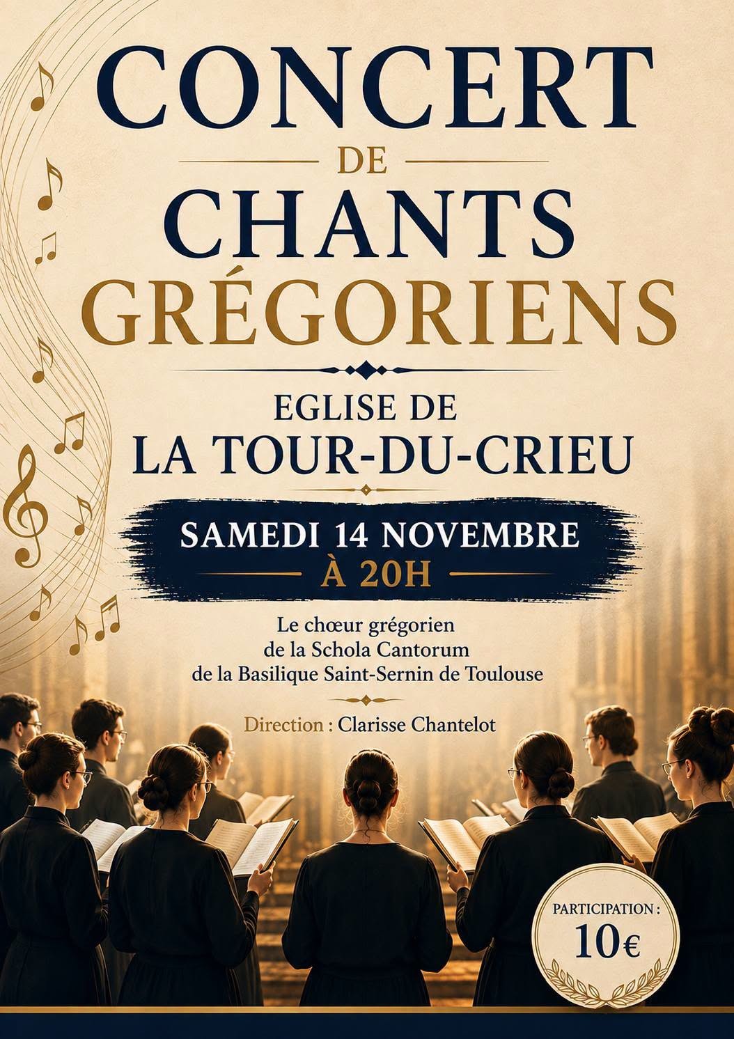 Concert de chants Grégoriens_La Tour-du-Crieu
