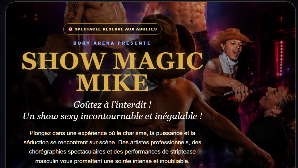 MAGIC MIKE – Show masculin_Saverdun
